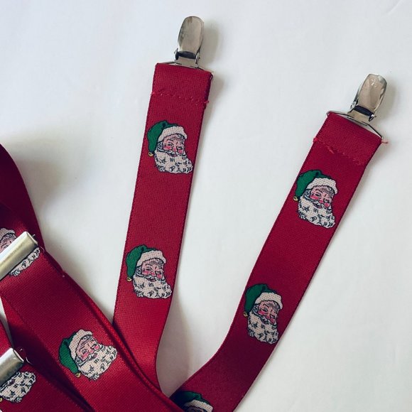UNBRANDED Santa's Christmas Suspenders OSFM - Picture 5 of 6